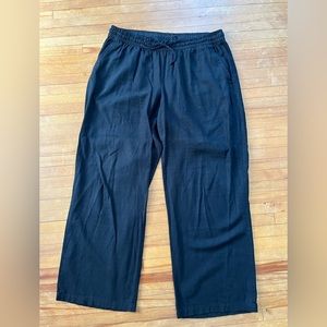 Old Navy - Black Linen Pants